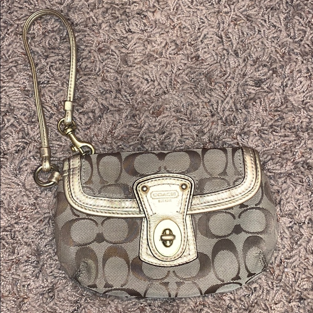 Coach wristlet